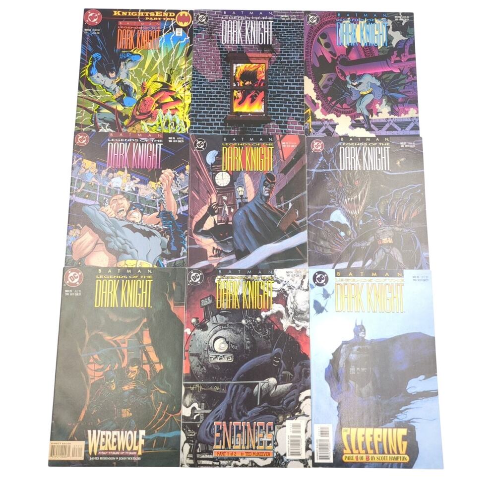 Batman Legends of the Dark Knight Lot of 9 Comics #63, 64, 69-74, 76 DC Modern